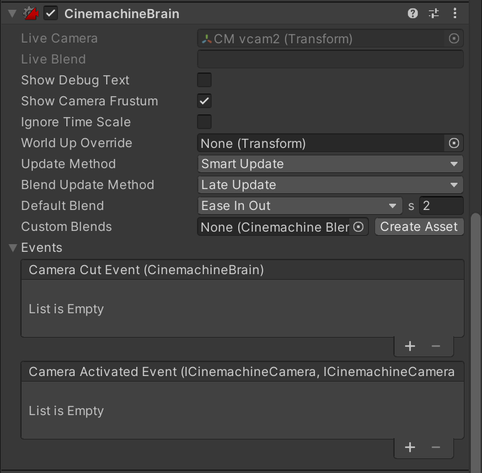 Unity——Cinemachine的详解（五）——CinemachineBrain - 云里云外开源社区